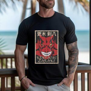 Zaraki Kenpachi Manga Anime Comic Bleach Japanese Unisextee